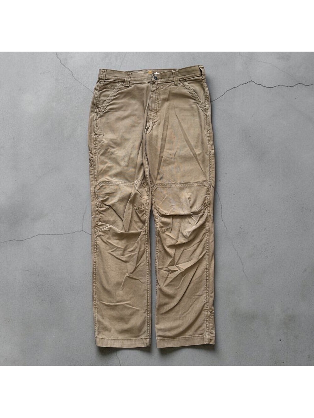 vintage carhartt FULL SWING RELAXED fit cargo carpenter work pants 33X31